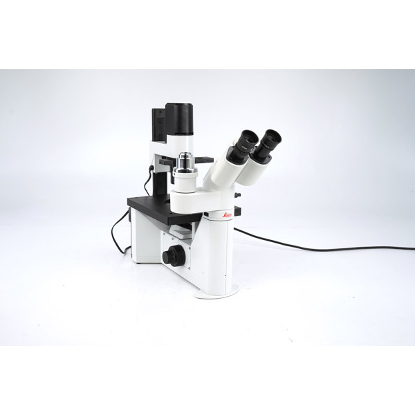 Leica DMIL Trinocular Inverted Phase Contrast Microscope Mikroskop 4/10/20/40x