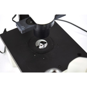 Leica DMIL Trinocular Inverted Phase Contrast Microscope...