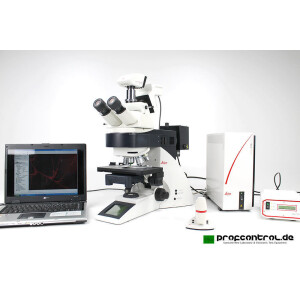 Leica DM6000 B Fluorescence POL ICT Motorized Microscope...