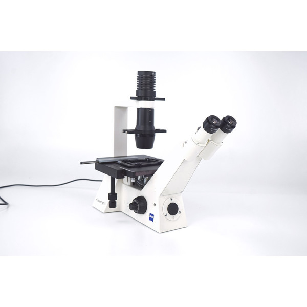 Zeiss Axiovert 40 C Inverted Cell Phase Contrast Microscope Mikroskop 5 10 20x