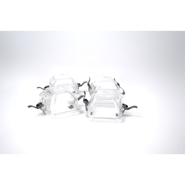 4x Eppendorf Lid Lids for Rotor A-4-62 Rectangular Buckets 5810710006