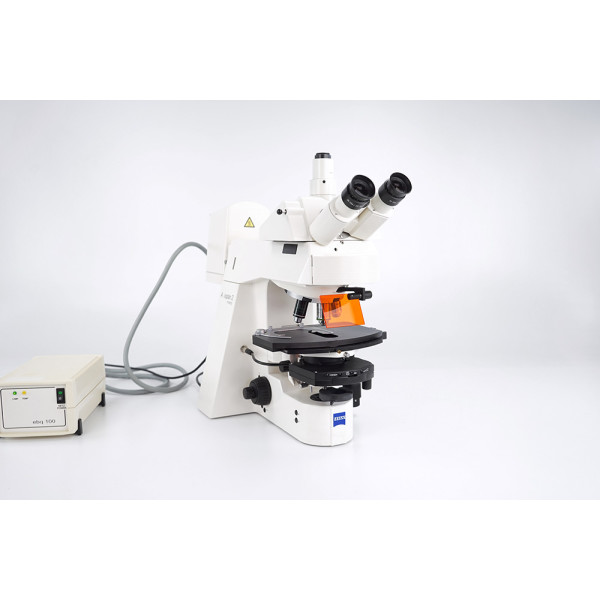Zeiss Axioplan 2 Imaging Fluorescence Microscope Neofluar AxioCam HRc + Computer