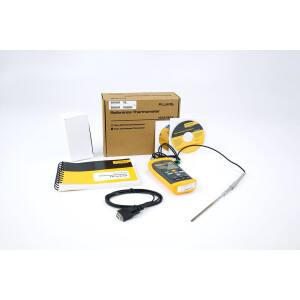 Fluke 1524 + 5627A Precision Thermometer -200..+300°C...
