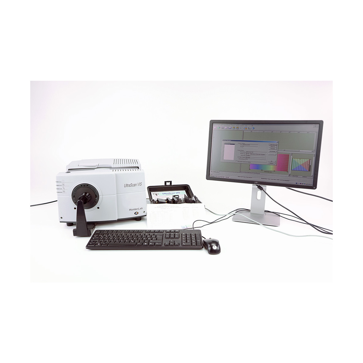 HunterLab UltraScan VIS Spectrophotometer Spektralphotometer + Softwa ...