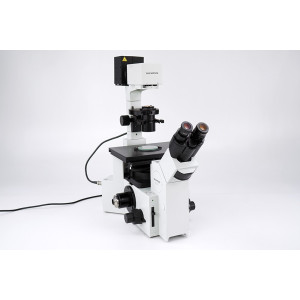 Olympus IX70 Inverted Phase Contrast Microscope Inverses...