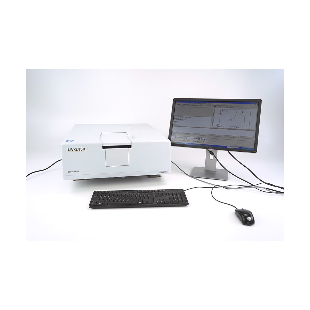 Shimadzu UV-2450 UV/Vis Spectrophotometer Spektrometer 190-1100nm, 2.380,00  €