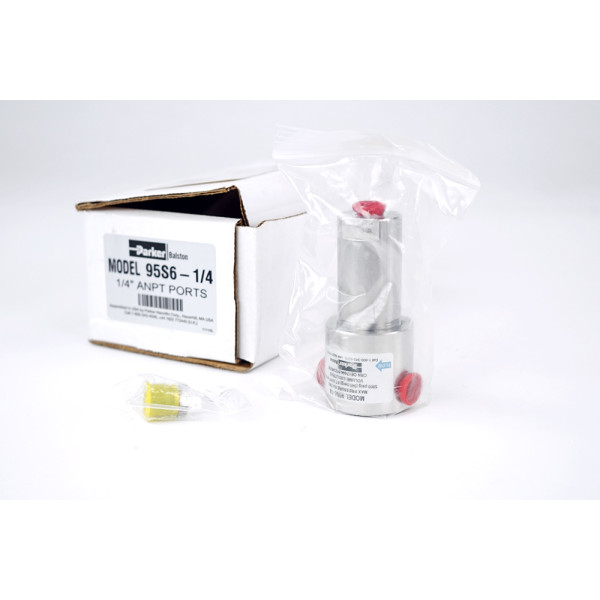 Parker Hannifin Model 95-S6 - 1/4 ANPT Ports