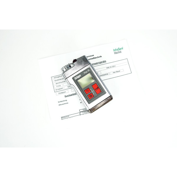 Dräger Pac III Sensor Einzelgasmonitoren Gas Monitor  0…25%