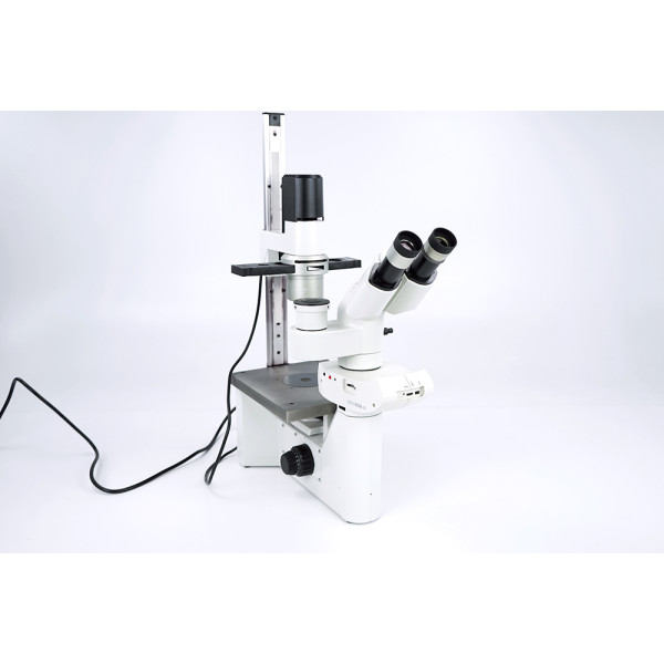 Leica DMIL LED Phase Contrast Inverted Microscope Mikroskop 5 10 20x ICC50 S40