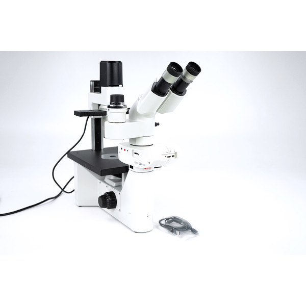 Leica DMIL LED Phase Contrast Inverted Microscope Mikroskop 5 10 20x ICC50 S80