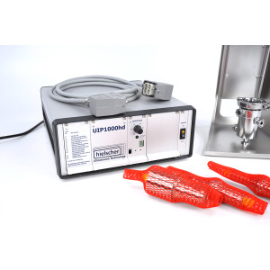 Hielscher UIP1000hd High Ultrasonic Homogenizer...