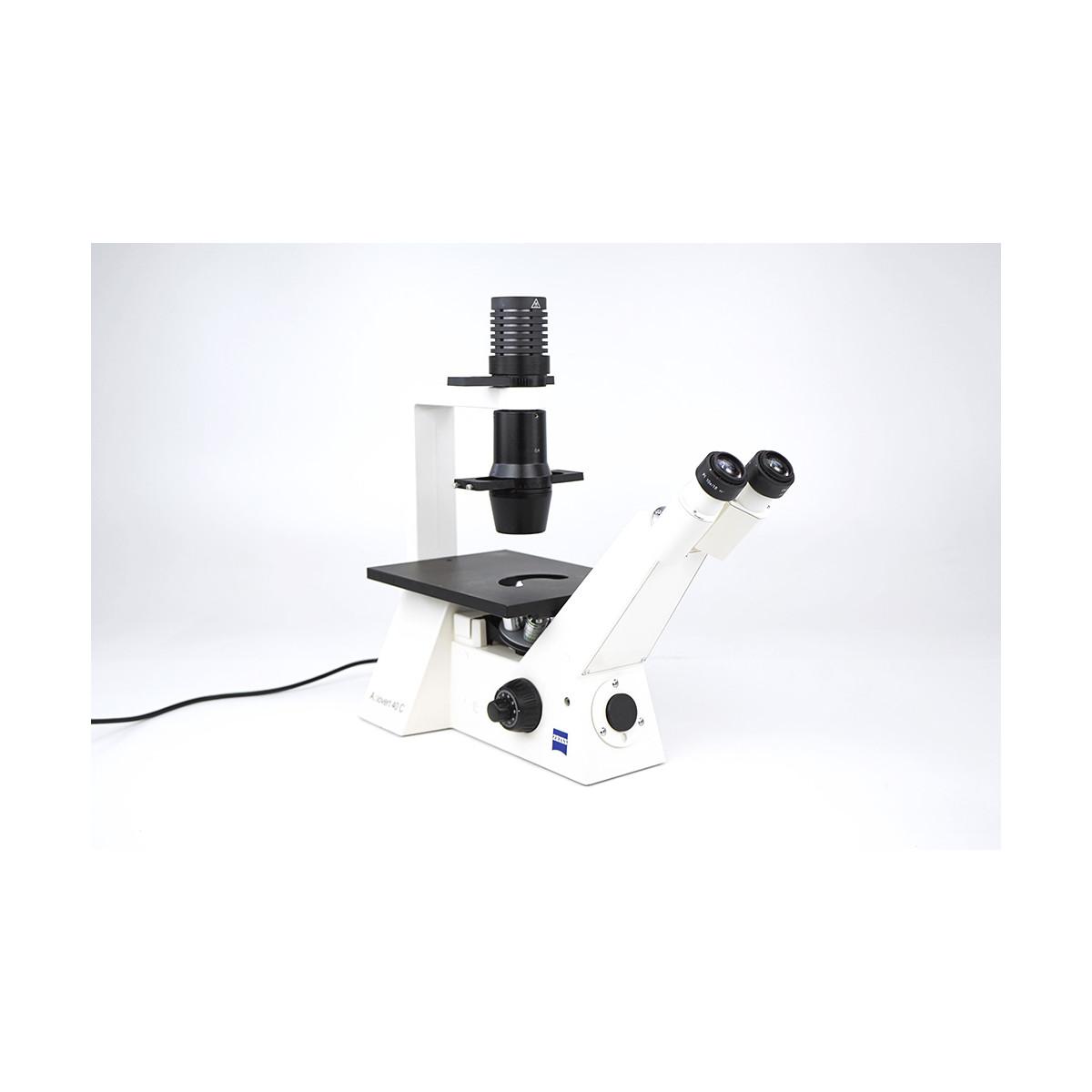 Zeiss Axiovert C Inverted Cell Phase Contrast Microscope Mikroskop