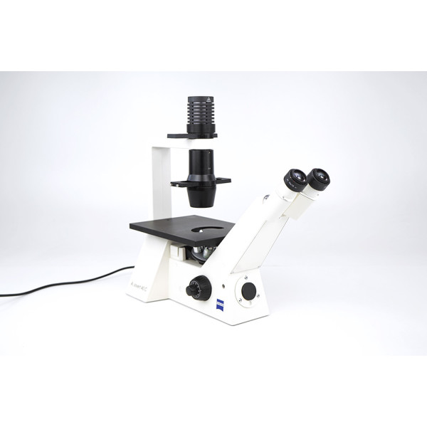 Zeiss Axiovert 40C Inverted Cell Phase Contrast Microscope Mikroskop 5 10 20x