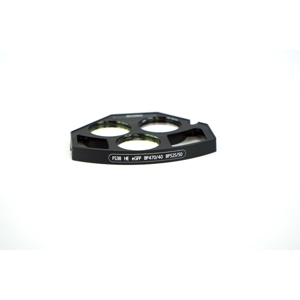 Zeiss 486038 Lumar Filtersatz Filter Set 38 HE eGFP EM:BP 470/40 EX:BP 525/50