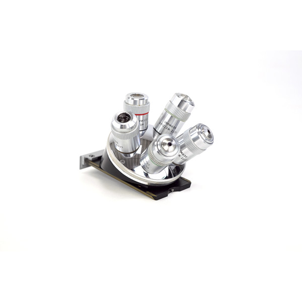 Leitz Orthoplan 5-Fach Revolver PL Apo 4x 6.3x 16x 25x NPL Fluotar 10x 100x L6131