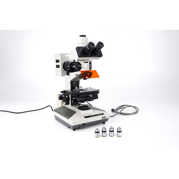 Olympus BH2 Fluoreszenzmikroskop 10x 20x 40x 100x + Zubehör