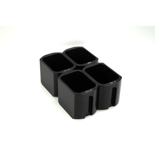 Heraeus Sepatech Rotor Becher Buckets #2101 Set of 4