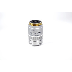 Leica PL Fluotar 100x/1.3-0.6 Oil Microscope Objective...