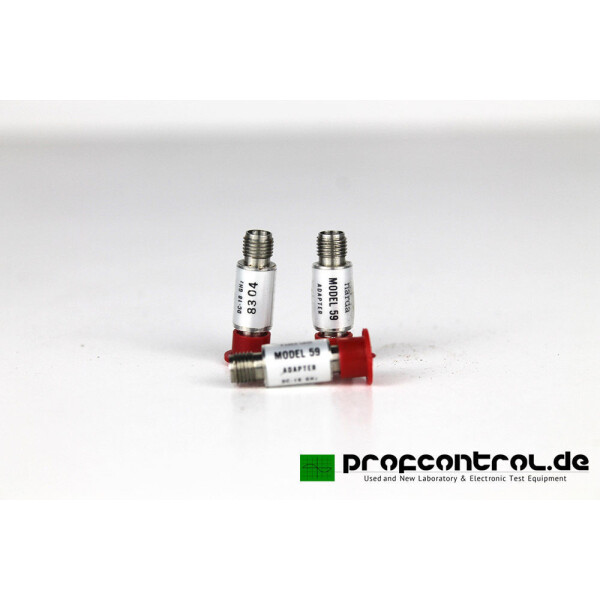 3x Narda Model 59 Koaxial Coaxial Adapter SMA-F to SMA-F DC - 18 GHz 1.25:1