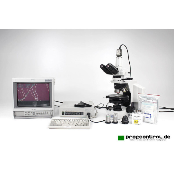 Optronics DEI-750 Camera Controller + S97670 CCD Camera 1.3MP C-Mount Microscope