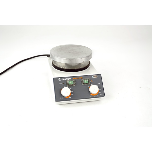 Heidolph MR 3001 K Heated Magnetic Stirrer Magnetrührer Heizrührer 1250rpm 300°C