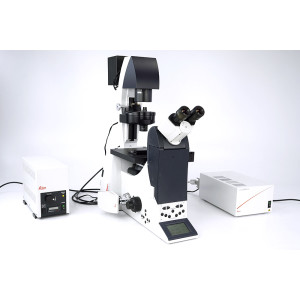 Leica DMI4000B Inverted Fluorescence PH Microscope 340FX...