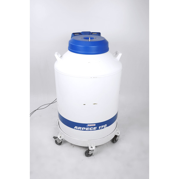 CRYOPAL Air Liquide ARPEGE 170 Nitrogen Storage, Air Liquide and Roller Base