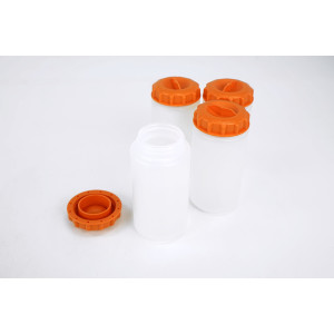 Qty 4 Corning 250mL PP Centrifuge Bottle with Seal Cap...