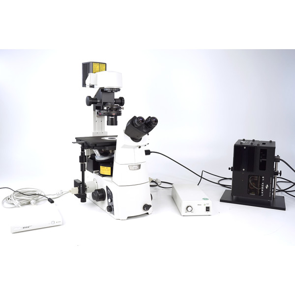 Nikon Ti-U Inverted Fluorescence Microscope + Lambda LS + DS-Ri1 / DS-Qi1Mc
