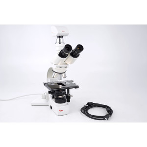 Leica DMLS Trinocular Microscope Mikroskop Abbe Condenser...