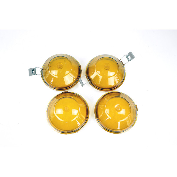 Beckman Coulter SX-4750 Round Bucket Lids Deckel Set of 4 without Latch