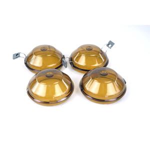 Beckman Coulter SX-4750 Round Bucket Lids Deckel Set of 4...