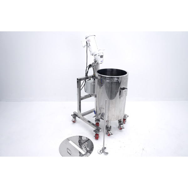Sharpe Mixers Model G-075A Propeller 2700rpm IFP-021-1810 100L Jacketed SS Tank
