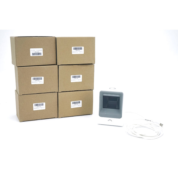 Alacrity 8200 Series Handsfree 2D 1D Wired Barcode Scanner Set of 7