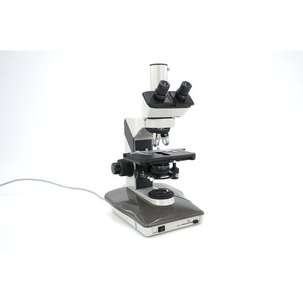 Nikon Labophot-2 Trinocular Microscope Mikroskop CFWE10xA/18 Plan 10x 40x Abbe 1.25