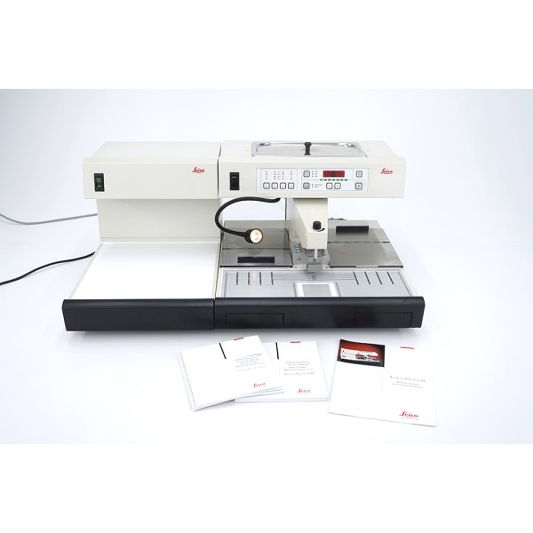 Leica EG1150 H Modular Tissue Embedding Center Einbettsystem + EG1155 C-1 Kühplatte