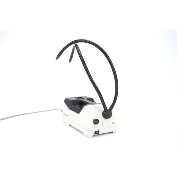 Leica CLS 100 X Kaltlichtquelle Cold Light Source Duplex Light Guide Lichtleiter