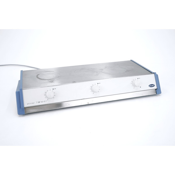Stuart Magnetic Stirrer SB 161-3 3 Position 3 Stellen Magnetrührer 100...1500rpm
