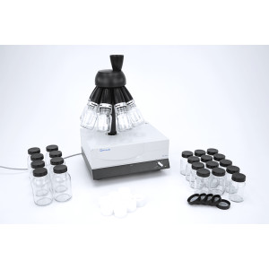 Retsch PT 100 Probenteiler Sample Divider + Bottles...