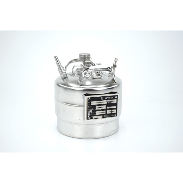 Sartorius SM 17530 5L 95°C 7Bar 1.4401 Druckbehälter Pressure Container Tank