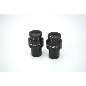 Zeiss W-Pl 10x/23 Brille Set 455044-9901 Eyepieces...