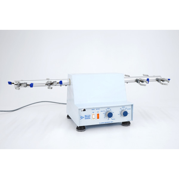 Stuart Flask Shaker Mixer SF1 incl. Timer 60 min 2 Side Arms and 4x Clamps 500ml