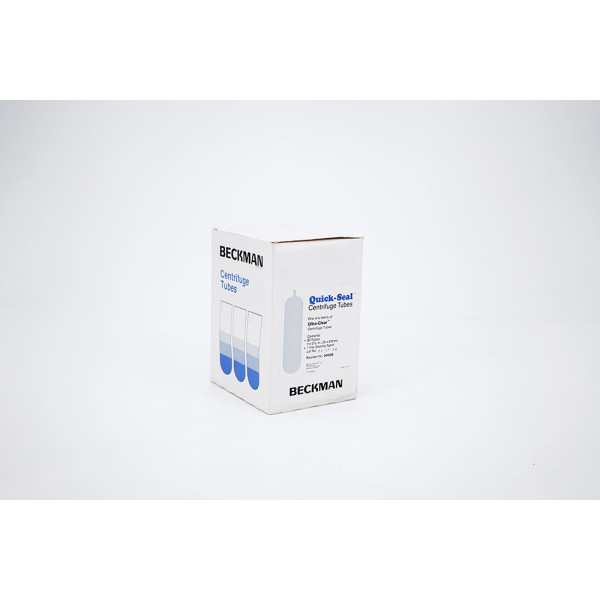 Beckman 344326 38.5 mL Quick-Seal Round-Top Ultra-Clear Tube 25x89mm - 50Pk