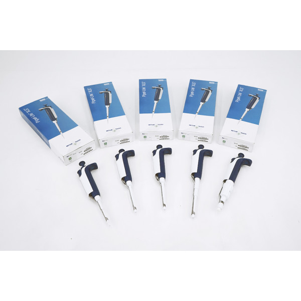 Mettler Rainin Pipette Pipet-Lite XLS Set of 5 (L20 L100 L200 L1000 L5000 uL)