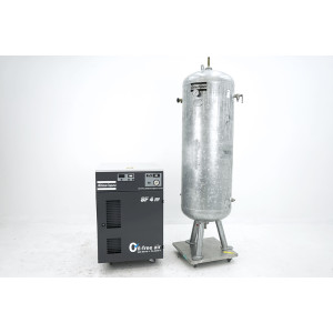Atlas Copco SF 4 FF Air Compressor Kompressor + 250 L Tank