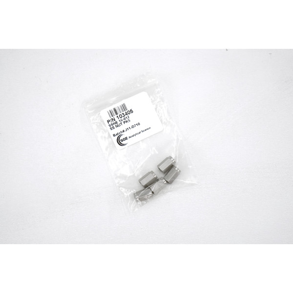 Shimadzu 103405 Stainless Steel Nut 670-11009 5Pcs