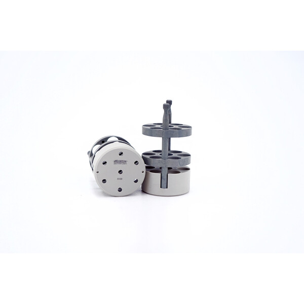 Hettich 5129 7x15ml Conical Falcon Adapter for Rotor 4446 Set of 2