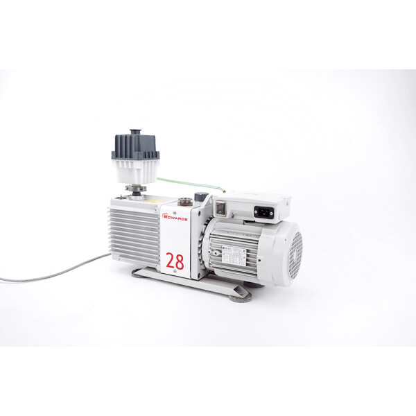 Edwards E2M28 Dual Stage Rotary Vane Vacuum Pump Vakuumpumpe Service fällig