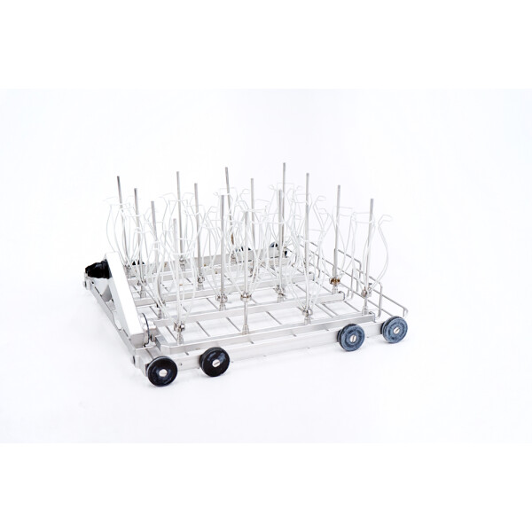 Miele Professional A150 + 2x A300/301 Unterkorbwagen Lower Basket Injektorwagen
