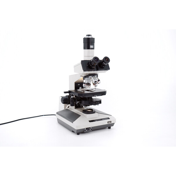 Olympus BH-2 Trinocular Upright Microscope Mikroskop SPlan 10PL 20PL 40PL 100PL